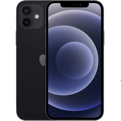Produktbild von Renewd iPhone 12 Schwarz 64GB, 15,5 cm (6.1"), 2532 x 1170 Pixel, 64 GB, 12 MP, iOS 14, Schwarz