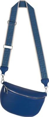 Produktbild von Bauchtasche XL (22416) Umhängetasche Crossbody-Bag  Kunstleder Italy-Design BLUE