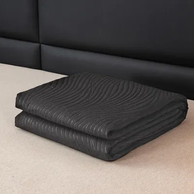 Zdjęcie produktu dla FEBE narzuta na łóżko narzuta 240x220 cm ciemnoszary koc narzuta na sofę narzuta na sofę puszysta mikrofibra dekoracja pokoju koc narzuta