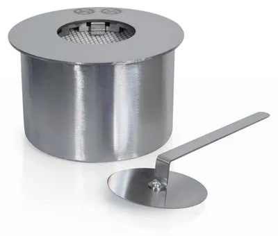 Immagine prodotto di Bruciatore a bioetanolo per camino 2 L, in acciaio inox ø20 cm