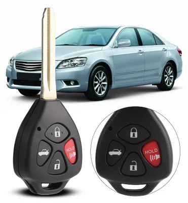 Obrázek produktu pro 4 tlačítkový kryt dálkového ovladače klíče od auta, vhodný pro Toyota 4-Runner Camry Matrix Venza