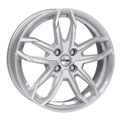 Produktbild von RIAL Lucca Alufelge 6.5x17 Zoll ET40 4x108 Mittenloch 63.4mm Polarsilber