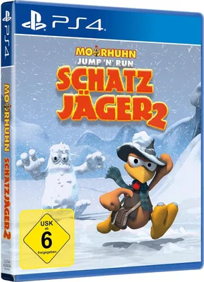 Produktbild von Moorhuhn Schatzjäger 2 - PS4 - Playstation 4