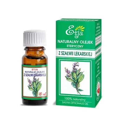 Produktbild von Etja Reines Salbeiätherisches Öl, 100% Natürlich, 10 ml