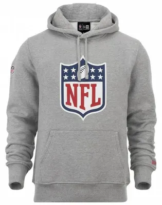 Image de Sweat à capuche Logo NFL New Era Gris