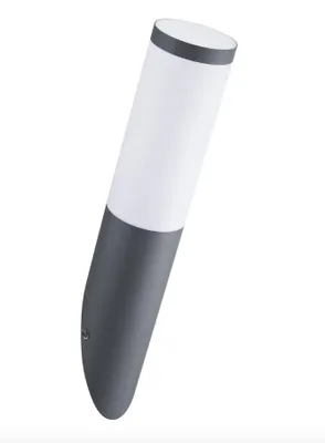 Image de Applique d'extérieur inclinée grise 1xE27 OSLO 300935 Polux