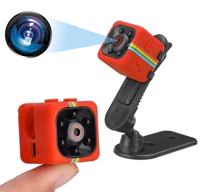 Zdjęcie produktu dla Mała kamera iUni SQ11, Full HD, 1080P, noktowizor, slot kart microSD