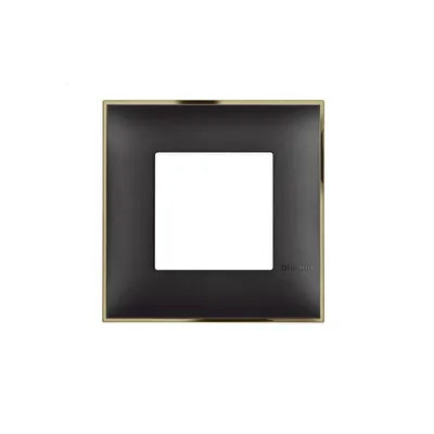 Produktbild von Einzelrahmen Classia Legrand - Schwarz mit Gold