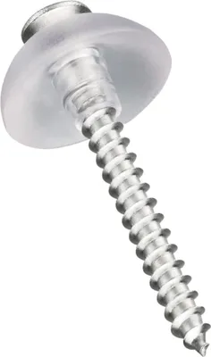 Produktbild von Gutta Edelstahlschrauben PZ 2 mit Dichtscheibe Ø 4,5 x 45 mm - 20 Stk.