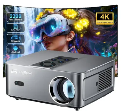 Image de Projecteur, haute luminosité, résolution Full HD, version Android