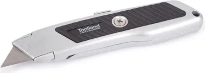 Produktbild von Toolland Abbrechklingen-Messer, Kunststoffgehäuse, automatisch einziehbare klinge, geeignet für