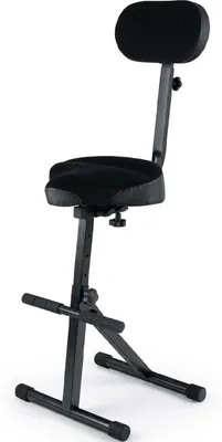 Obrázek produktu pro Klávesová stolička ST-200, 41 x 8,5 x 37 cm, černá