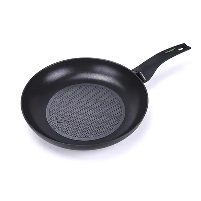 Produktbild von Aluguss PFANNE Ø 20 cm antihaft beschichtet Bratpfanne Induktionspfanne Schwarz