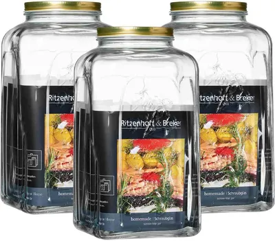 Produktbild von Ritzenhoff & Breker Homemade Einmachglas 5 l 3er Set