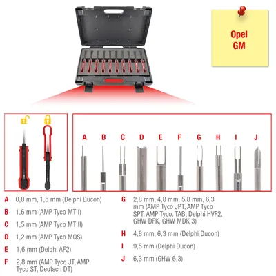 Obrázek produktu pro KS TOOLS 154.0155 - 1,25 kg - 10 Werkzeug
