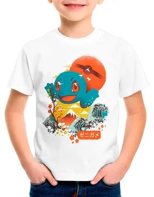 Produktbild von BaumwolleCloud Zenigame Kinder T-Shirt monster game online