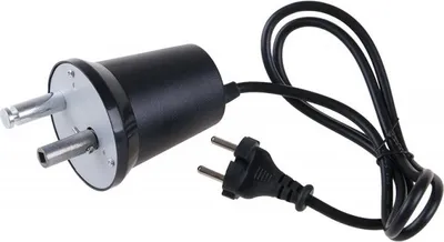 Produktbild von Grillmotor 230V, 10kg Tragkraft, 2-2,4 U/min, 6x6mm Vierkant Spieß, Metallzahnräder, spritzwassergeschützt