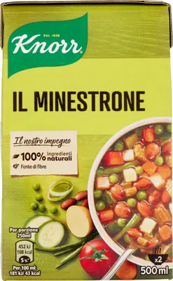 Produktbild von Minestrone Tradizionale Gemüsesuppe 500ml - Knorr
