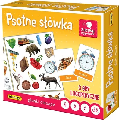 Produktbild von Psotne slowka Gloski ciszace s z c dz
