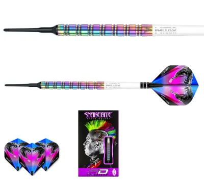 Produktbild von Red Dragon Peter Wright Snakebite 1 Tungsten 90% Softip 18 g Dart