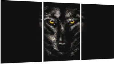 Obrázok produktu pre Kryt varnej dosky 3 kusy 30x52 Sklenený keramický kryt varnej dosky, Wolf black