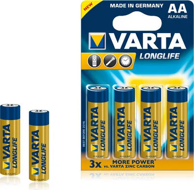 Image de Varta LR06 Longlife 4+2 AA baterie