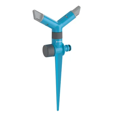 Image de Arroseur circulaire Cellfast à 2 bras sur base de piquet, arroseur, rotatif, 2 bras,, Idéal
