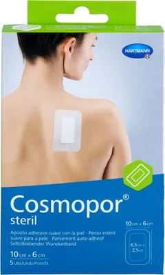 Immagine prodotto di COSMOPOR STERIL 10X6CM, 5 cerotti