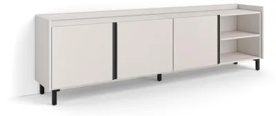 Immagine prodotto di Mobili TV effetto legno beige 207x35x61cm con gambe