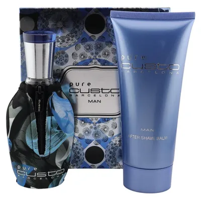 Obrázek produktu pro Custo Barcelona Pure Man toaletní voda ve spreji 100 ml + balzám po holení 200 ml