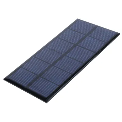 Obrázek produktu pro Přenosný 1W 3V krystalický křemíkový solární panel pro venkovní použití k vlastnímu sestavení nabíječky