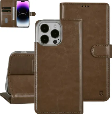 Produktbild von UNIQ Accessory iPhone 14 Pro Max Booktype Case - Card holder for 3 cards - Magnetic closure - Gold
