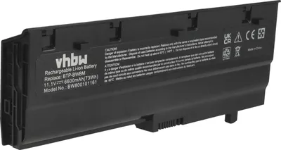 Produktbild von vhbw Akku kompatibel mit Medion MD97043, MD96970, WIM2140, MD96850, MD96780, WIM2170, WIM2150, WIM2190, WIM2180 Notebook (6600 mAh, 11,1 V, Li-Ion)