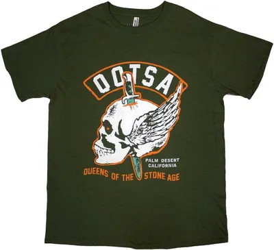 Immagine prodotto di Queens Of The Stone Age - Maglietta da uomo/donna Unisex RO12269 (XL) (Verde)