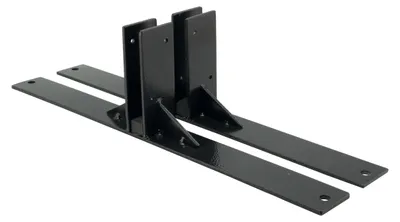 Zdjęcie produktu dla Multiboard Stahlfüße, Schwarz, 2er Set