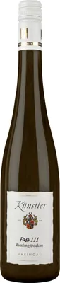Produktbild von Künstler Riesling Faß 111 trocken QbA Rheingau Weißwein