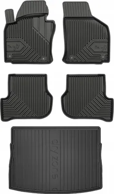 Immagine prodotto di SET 77 tappetini e tappetini VW Golf 6 hatchback 2008-2016