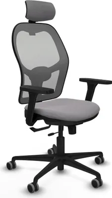 Produktbild von Bürostuhl mit Kopfstütze Jorquera Piqueras y Crespo 3D036G2 Grau