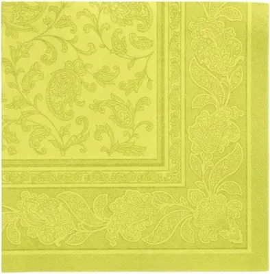 Produktbild von Servietten RC Ornaments Limonengrün | 40x40cm/50St.