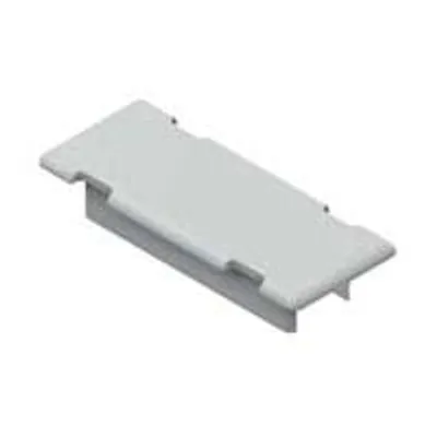 Obrázok produktu pre Vystupujúci uzáver na plastové kryty, sivý – 38 x 80 mm