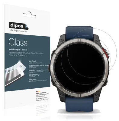 Produktbild von 2x dipos GlassAR Garmin quatrix 7 Pro