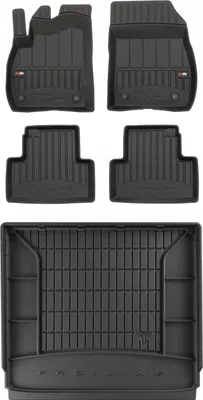 Produktbild von SET 3D Gummimatten Opel Zafira C 2012-2019 5 Sitze