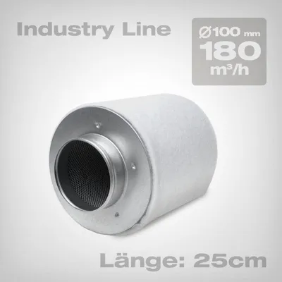 Produktbild von Aktivkohlefilter Prima Klima Industry Line, K1600 180 m3/h, ø 100mm