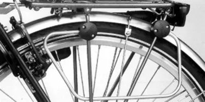 Image de Pletscher ZG45-500 51734.00 Support pour sacoches pour universel, argent (1 pièce)