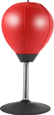 Obrázek produktu pro Stolní boxovací pytel s přísavnou základnou, malý pultový boxovací míč pro úlevu od stresu, boxovací pytel Speedballs pro trénink síly a rychlosti doma