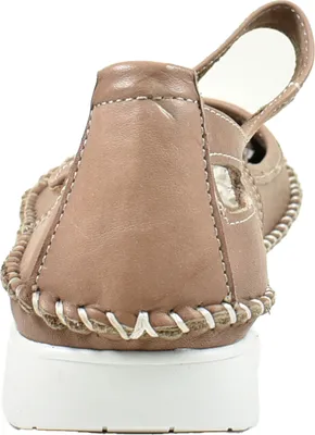 Produktbild von Gemini Damen Riemchenballerina Leder Klettverschluss ungefüttert flexibel 382534-01, Größe:40 EU, Farbe:Grau