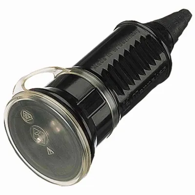 Produktbild von Mennekes Schuko-Kupplung schwarz 16A 2p+E 230V IP44