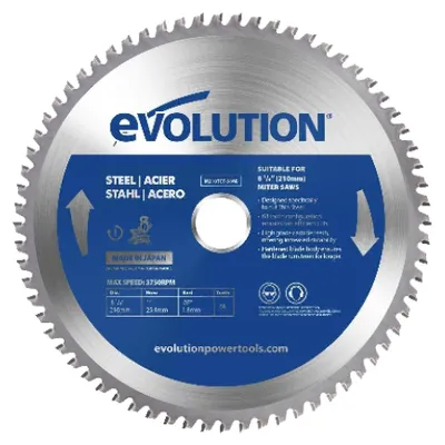 Imagen del producto de Cuchilla de metal duro para acero, diámetro 210 mm