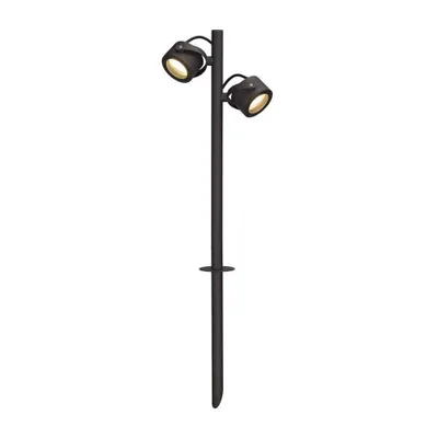 Produktbild von SLV SITRA 360 SL SPIKE, anthrazit, 2xGX53, max. 9W, IP44