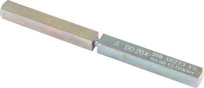 Produktbild von Drückerstift PR 120 FS - Vierkant 9mm, geteilt, 67/67, Stahl verzinkt |  Vierkantstift dormakaba